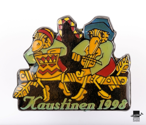 Значок. Фестиваль народной музыки "Kaustinen 1998" (Финляндия)