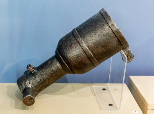 Cannon barrel “mortira” (model). The middle of the XIX century. Cast-iron. Casting.