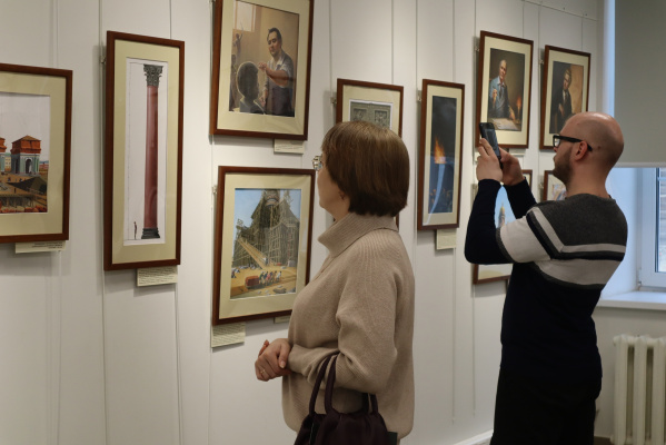 Автором иллюстраций является художник, искусствовед и иконописец Георгий Пана