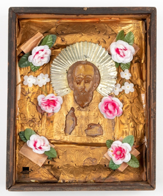 Икона «Святой Николай Чудотворец» (кон. ХIХ в.)