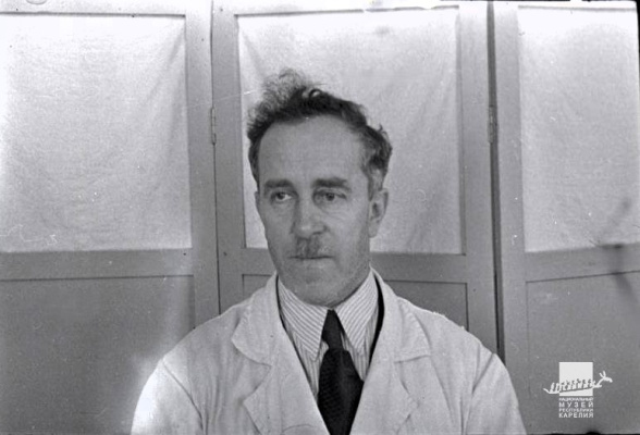 Врач Сергей Александрович Вишневский, 1940 год,/КГМ-66025/2/